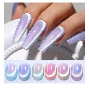 Holographic Gradient Nail Press-Ons